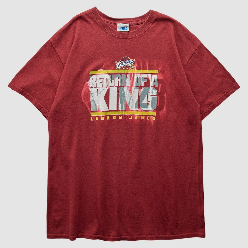 Vintage Cleveland Cavaliers 2000s T-Shirt Red