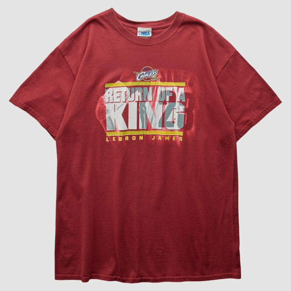 Vintage Cleveland Cavaliers 2000s T-Shirt Red
