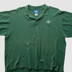 New York Jets Reebok 2000s Polo - Green Vintage - Fanatics