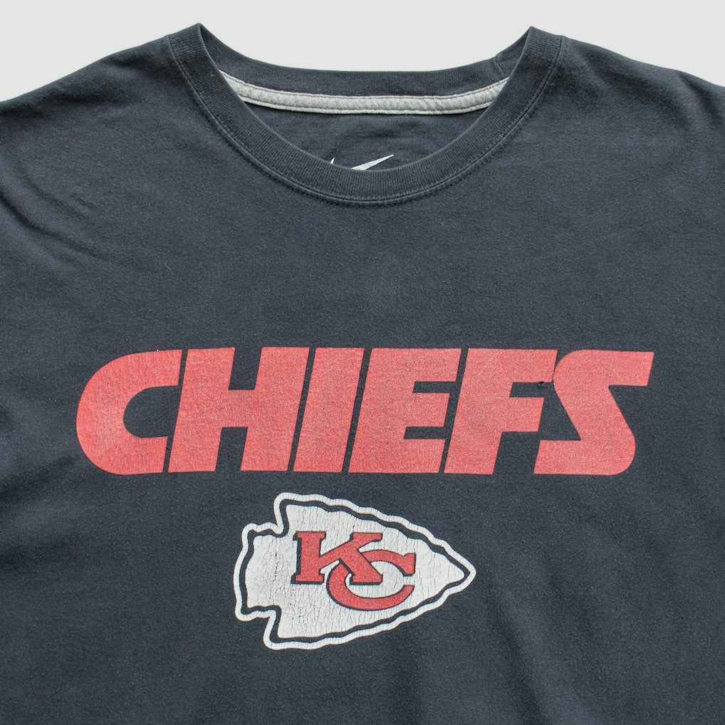 Kansas City Chiefs 2010s T-Shirt - Black Vintage - Fanatics