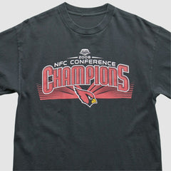 Arizona Cardinals 2008 T-Shirt - Black Vintage - Fanatics
