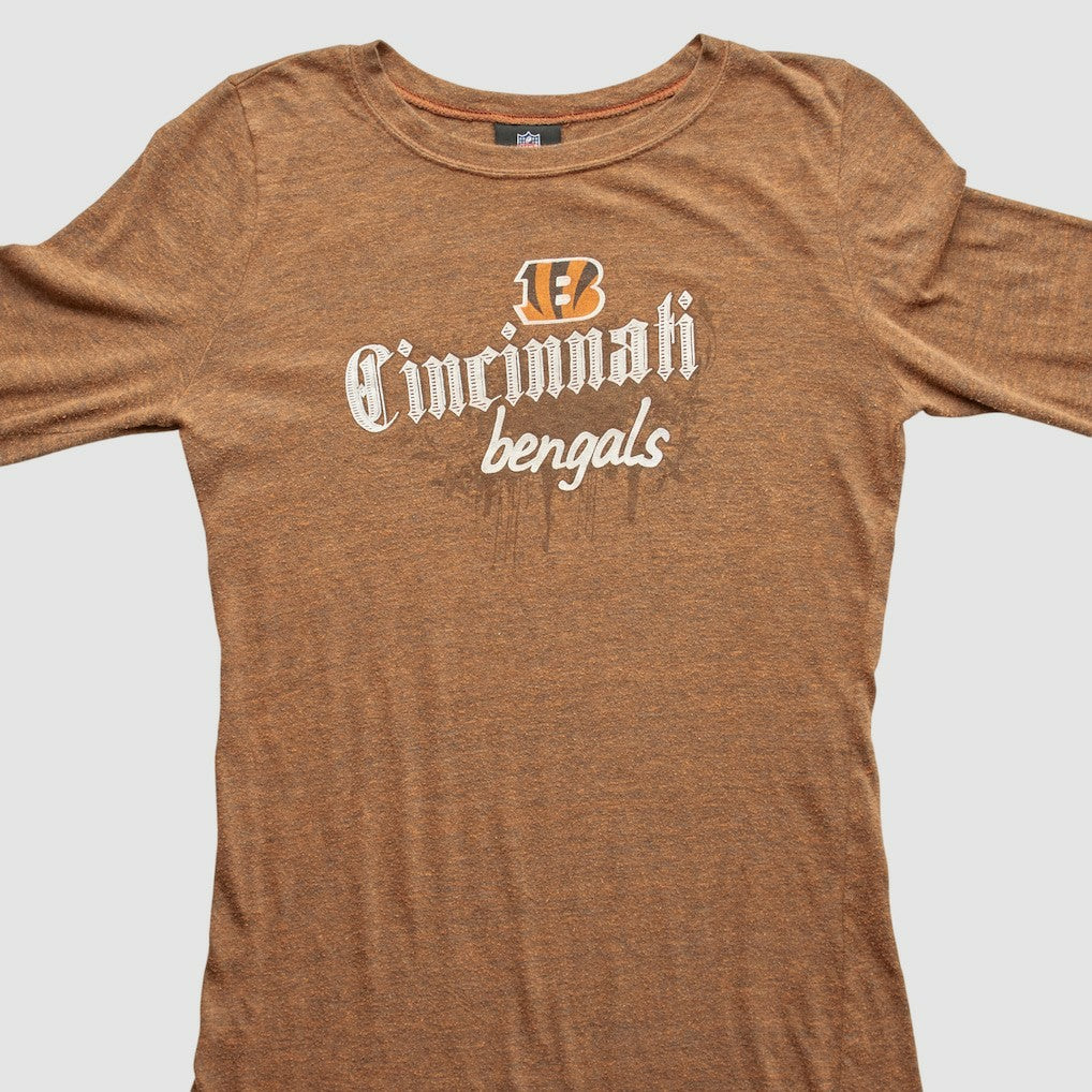 Cincinnati Bengals NFL 2010s T-Shirt - Brown Vintage - Fanatics
