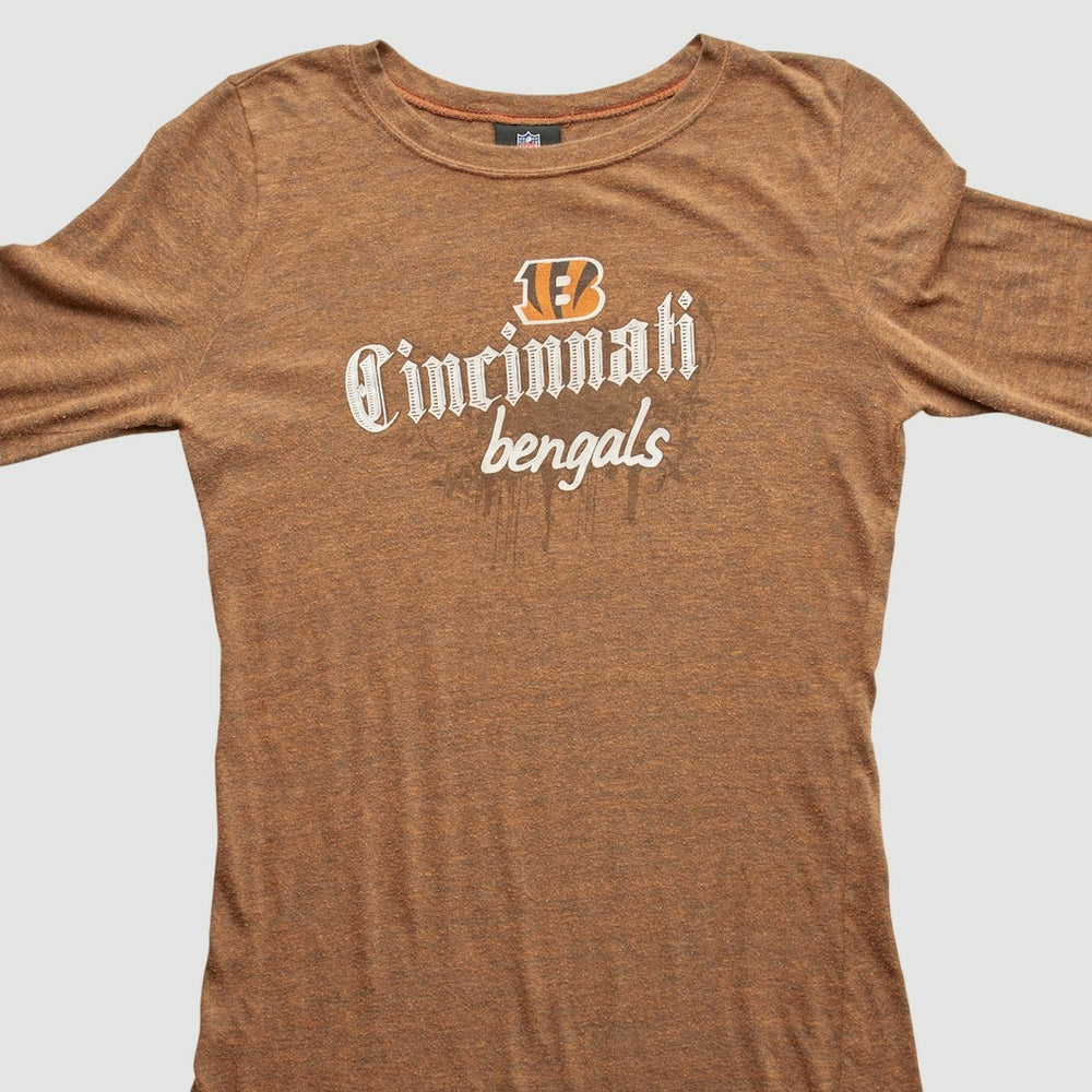 Cincinnati Bengals NFL 2010s T-Shirt - Brown Vintage - Fanatics