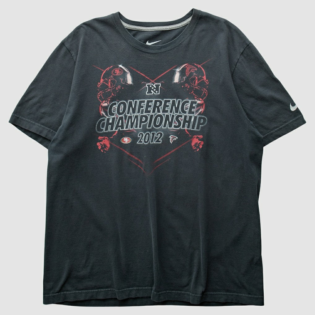 San Francisco 49ers 2012 T-Shirt - Black Vintage - Fanatics