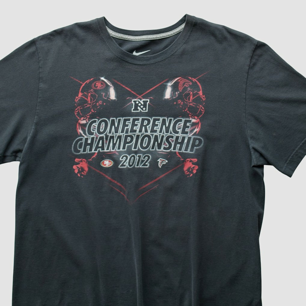 San Francisco 49ers 2012 T-Shirt - Black Vintage - Fanatics