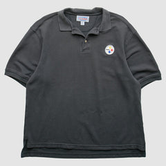 Pittsburgh Steelers Starter 90s Polo - Black Vintage - Fanatics