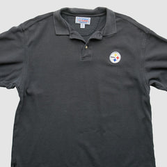 Pittsburgh Steelers Starter 90s Polo - Black Vintage - Fanatics
