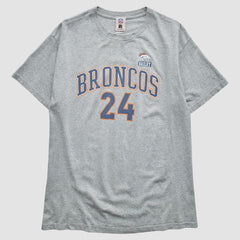 Denver Broncos NFL 2000s T-Shirt - Gray Vintage - Fanatics