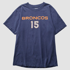 Denver Broncos Reebok 2010 T-Shirt - Navy Vintage - Fanatics