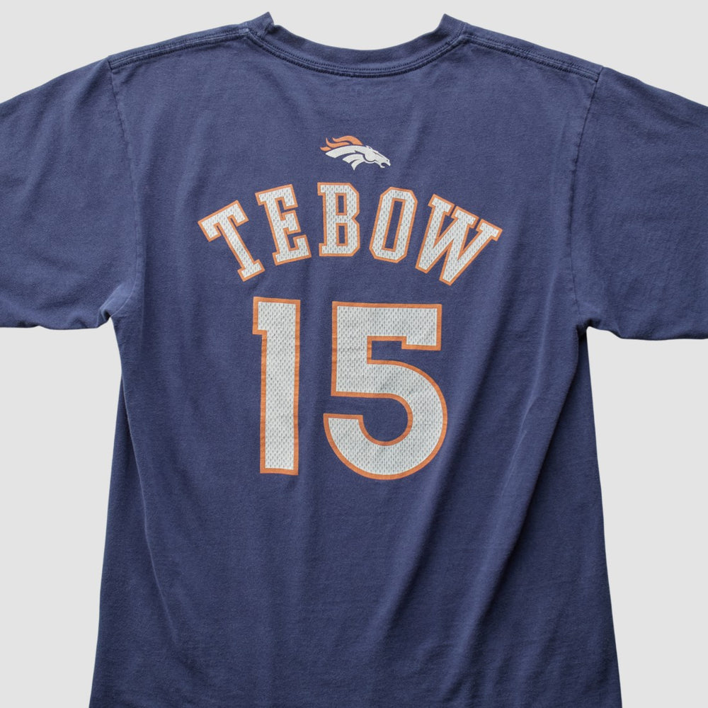 Denver Broncos Reebok 2010 T-Shirt - Navy Vintage - Fanatics
