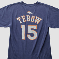 Denver Broncos Reebok 2010 T-Shirt - Navy Vintage - Fanatics