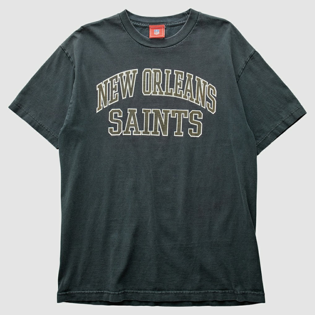 New Orleans Saints NFL 2000s T-Shirt - Black Vintage - Fanatics