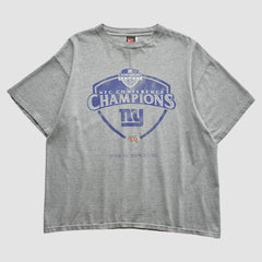 New York Giants 2000 T-Shirt - Gray Vintage - Fanatics
