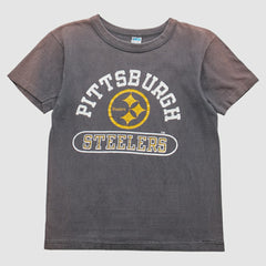 Pittsburgh Steelers Champion 70s T-Shirt - Gray Vintage - Fanatics