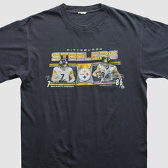 Pittsburgh Steelers 2000s T-Shirt - Black Vintage - Fanatics