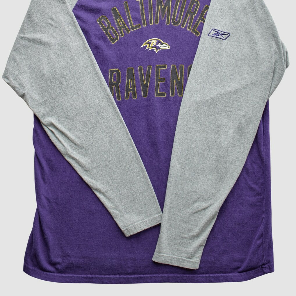 Baltimore Ravens Reebok 2000s T-Shirt - Purple Vintage - Fanatics