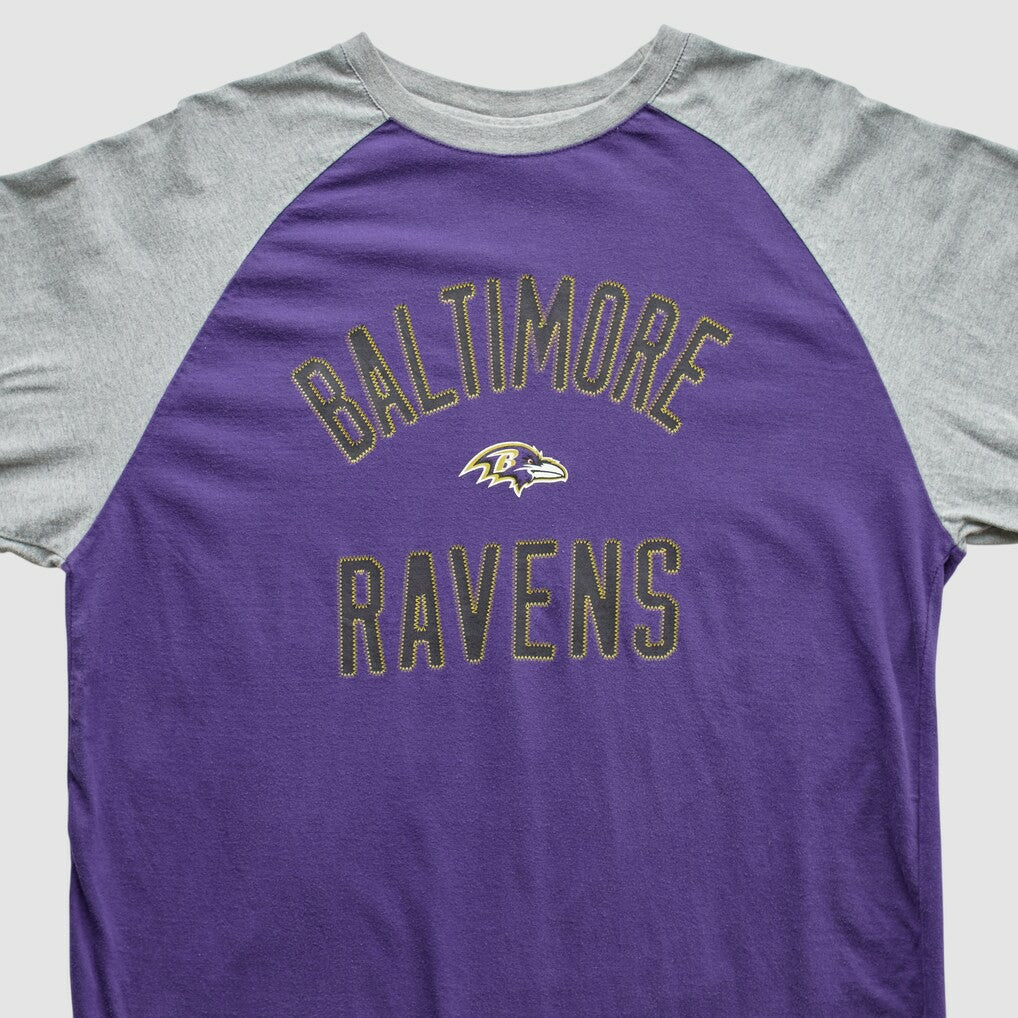 Baltimore Ravens Reebok 2000s T-Shirt - Purple Vintage - Fanatics