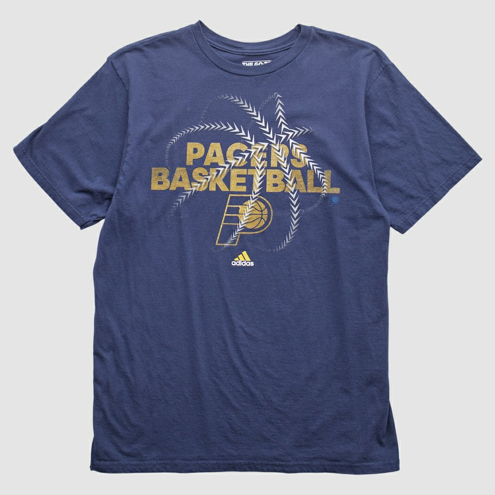 Adidas Indiana Pacers 2010s T-Shirt Navy Vintage
