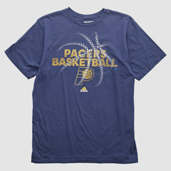 Adidas Indiana Pacers 2010s T-Shirt Navy Vintage