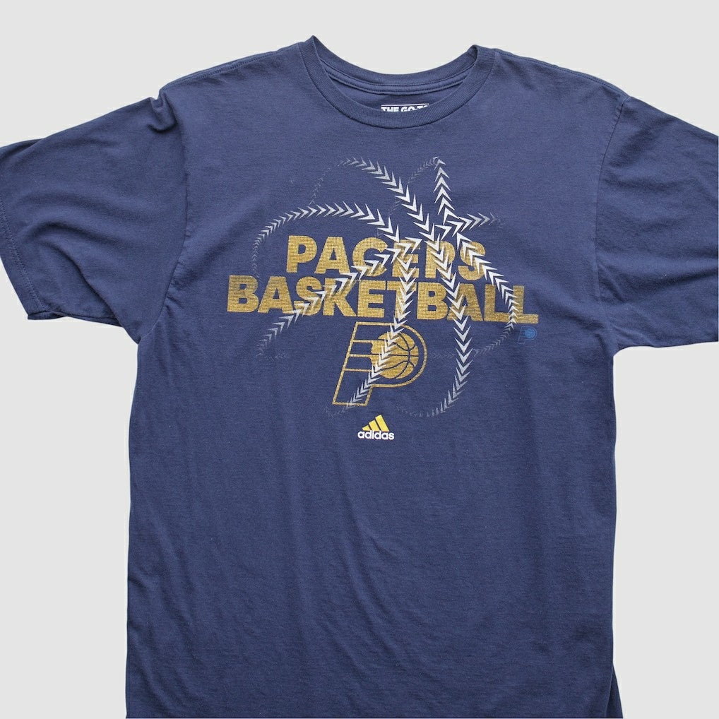 Adidas Indiana Pacers 2010s T-Shirt Navy Vintage