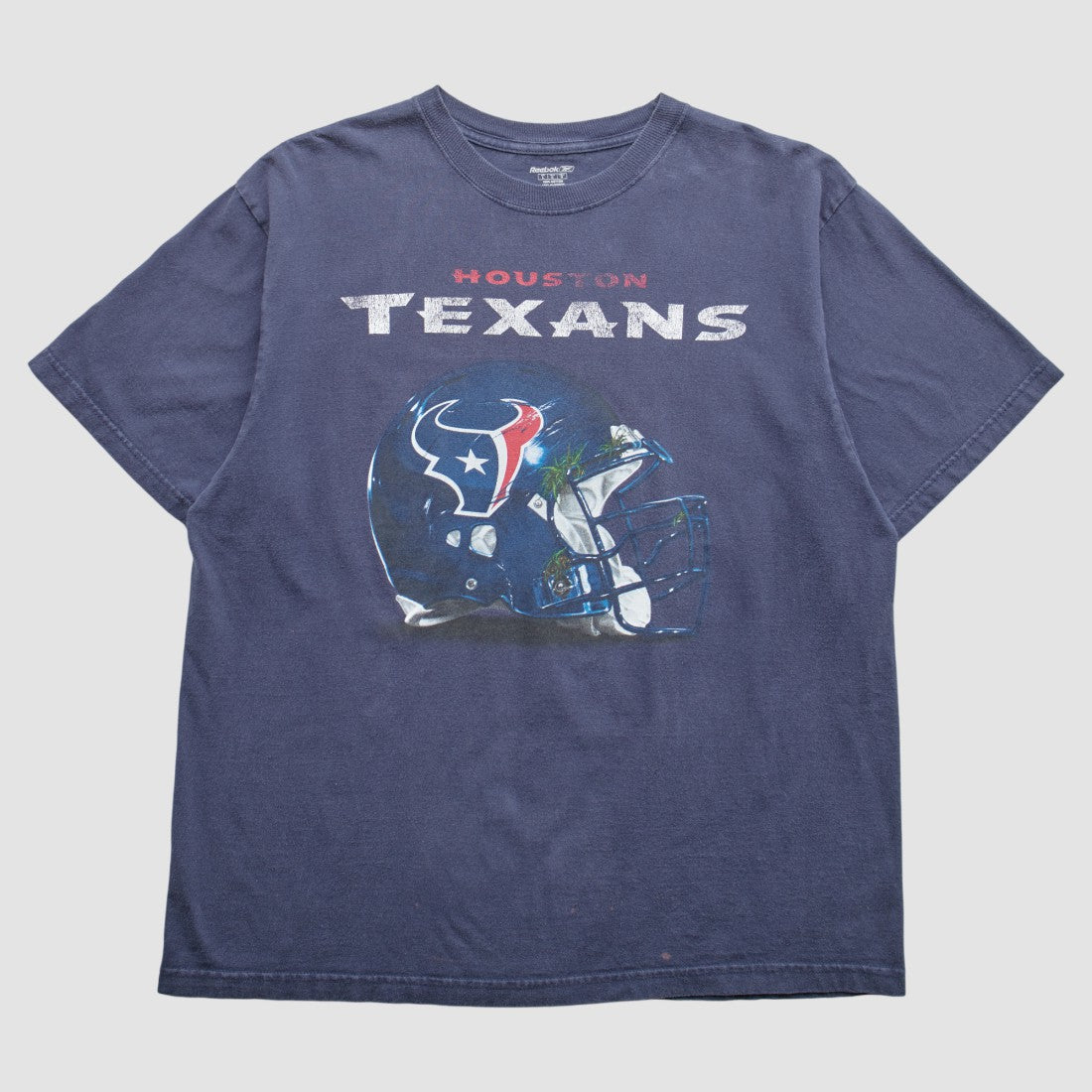 Houston Texans Reebok 2000s T-Shirt - Navy Vintage - Fanatics
