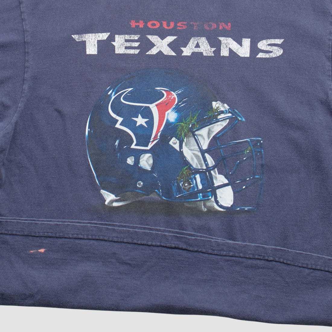 Houston Texans Reebok 2000s T-Shirt - Navy Vintage - Fanatics