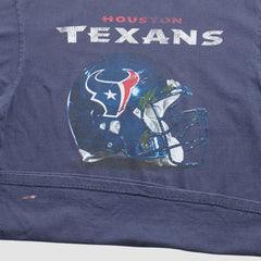 Houston Texans Reebok 2000s T-Shirt - Navy Vintage - Fanatics