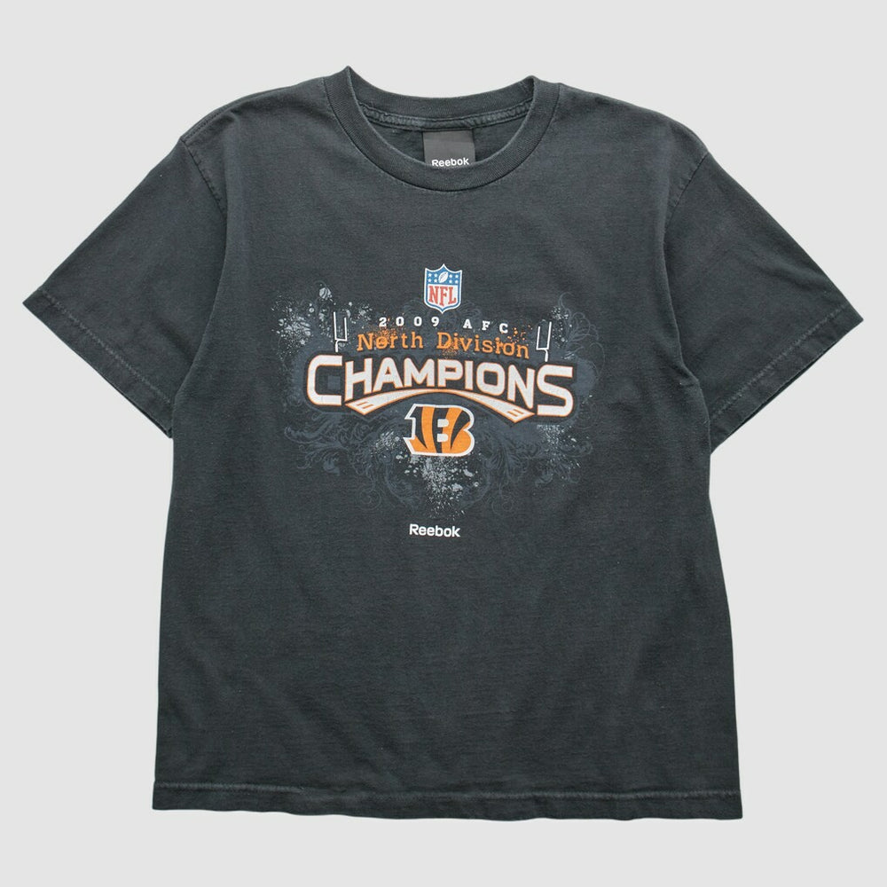 Cincinnati Bengals Reebok 2009 T-Shirt - Black Vintage - Fanatics