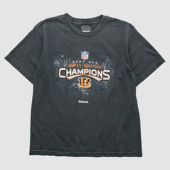Cincinnati Bengals Reebok 2009 T-Shirt - Black Vintage - Fanatics