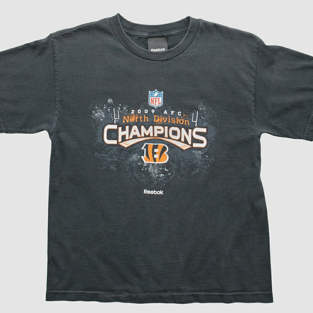 Cincinnati Bengals Reebok 2009 T-Shirt - Black Vintage - Fanatics