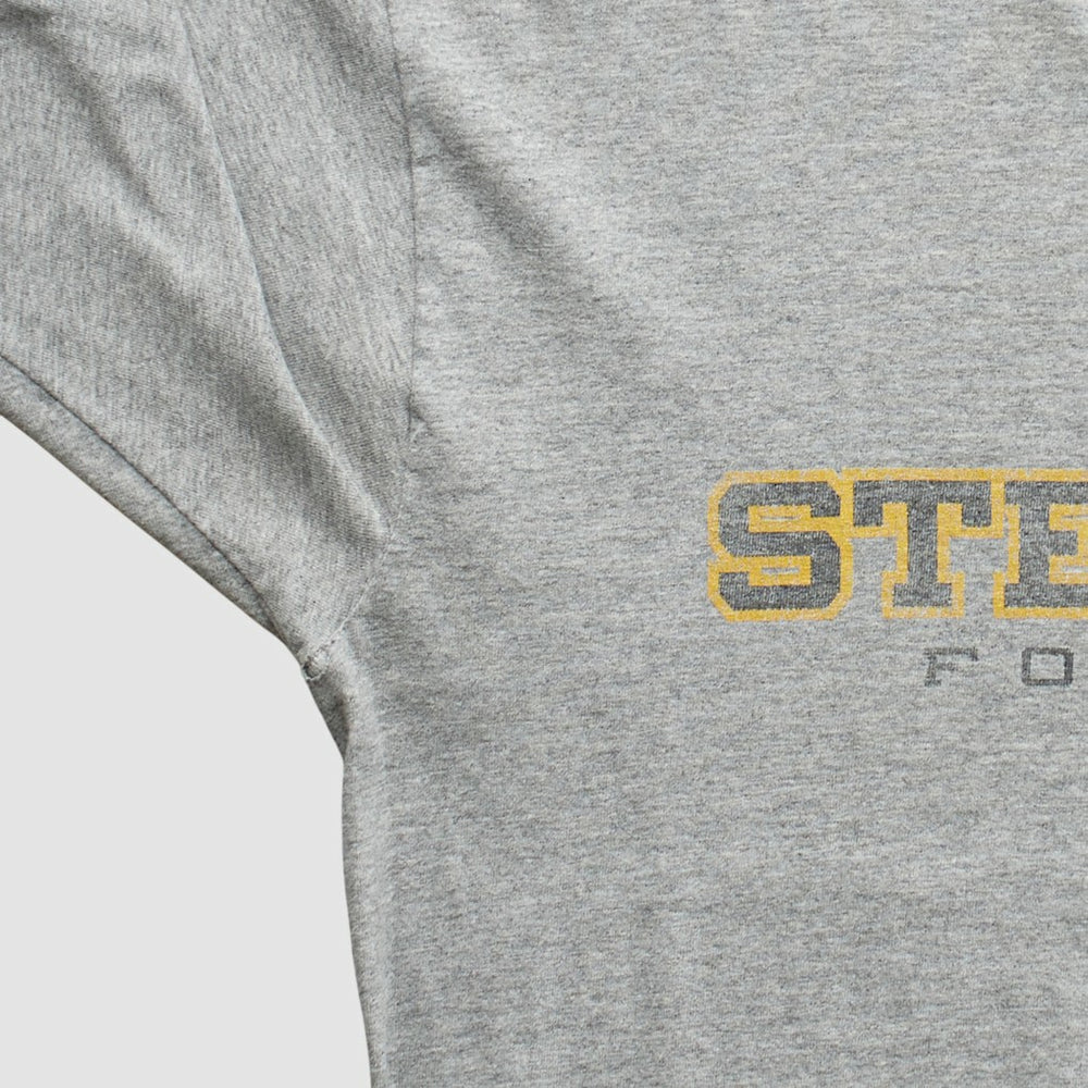 Pittsburgh Steelers Reebok 2000s T-Shirt - Gray Vintage - Fanatics