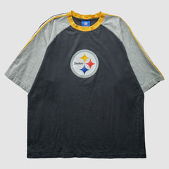 Pittsburgh Steelers Reebok 2000s T-Shirt - Black Vintage - Fanatics