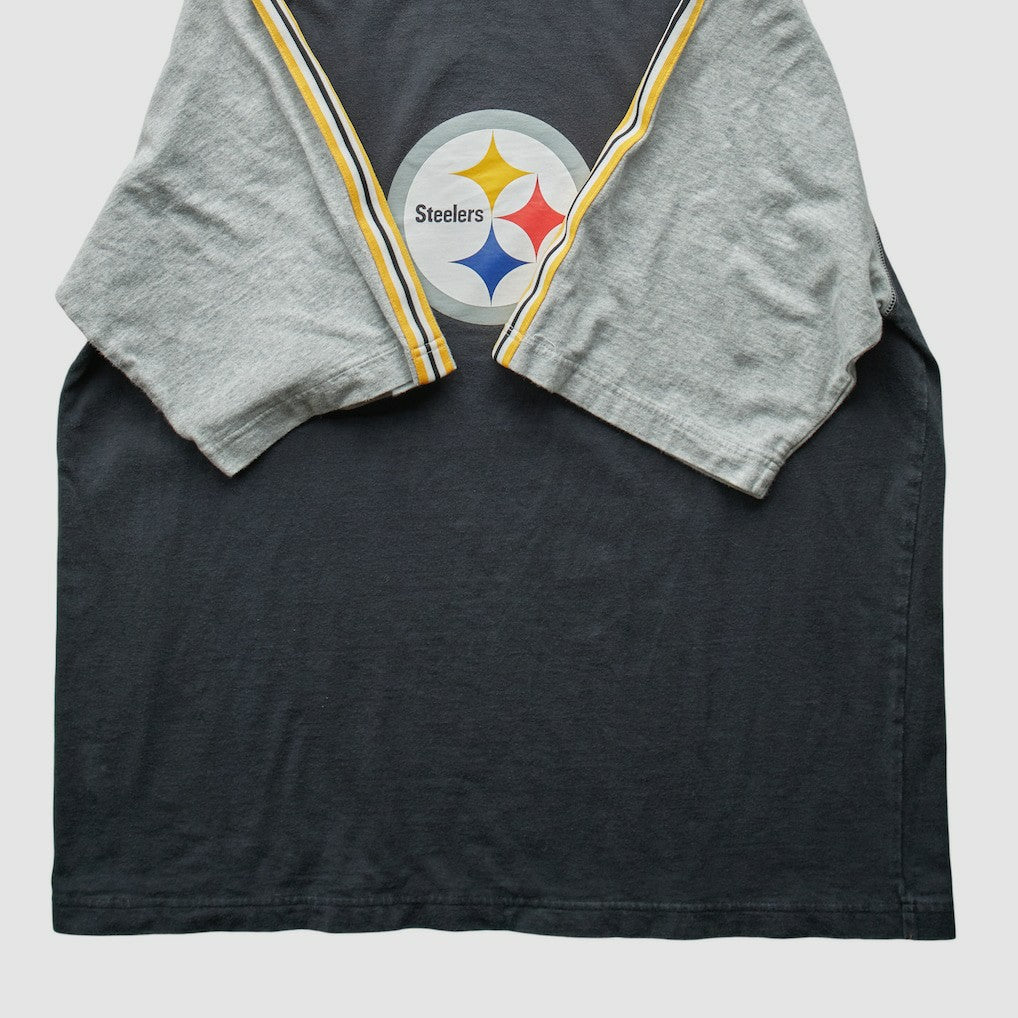 Pittsburgh Steelers Reebok 2000s T-Shirt - Black Vintage - Fanatics