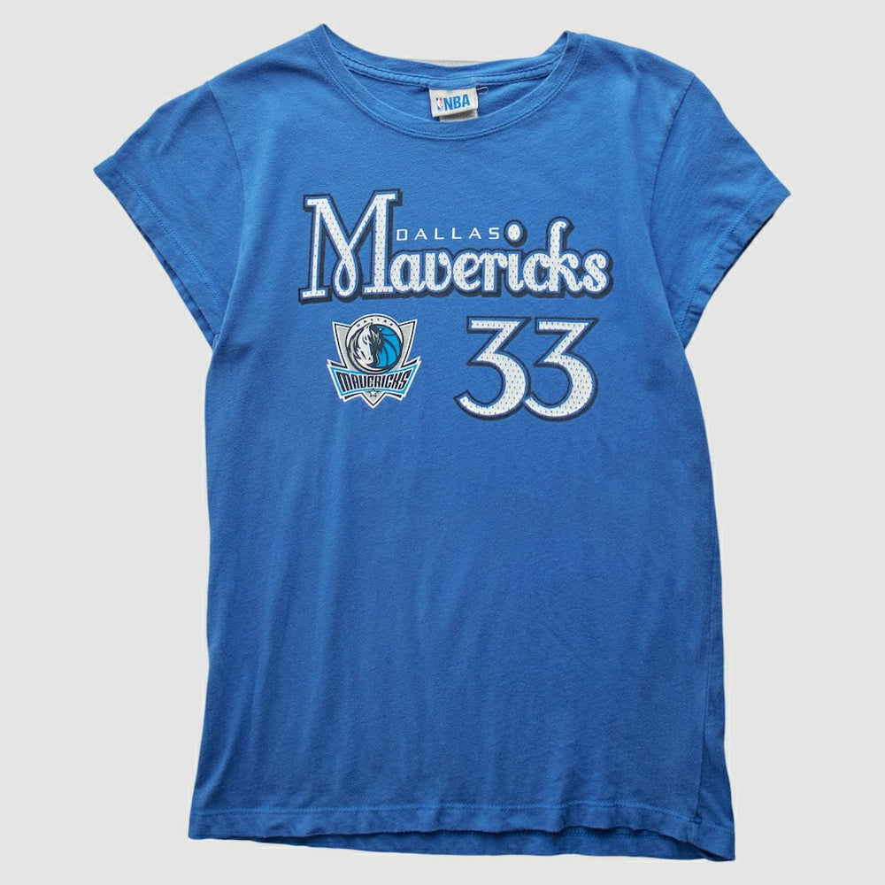 Vintage Dallas Mavericks 2003 T-Shirt Blue