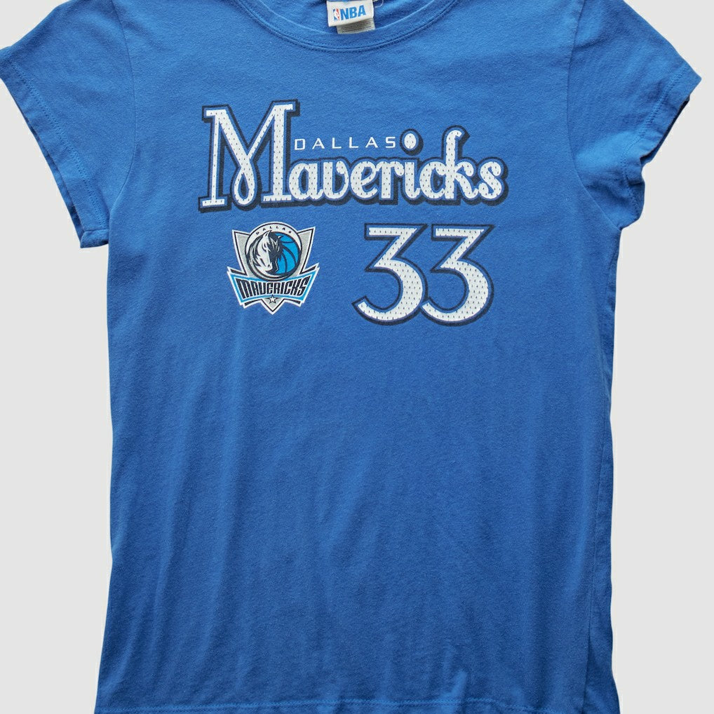 Vintage Dallas Mavericks 2003 T-Shirt Blue