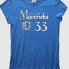 Vintage Dallas Mavericks 2003 T-Shirt Blue