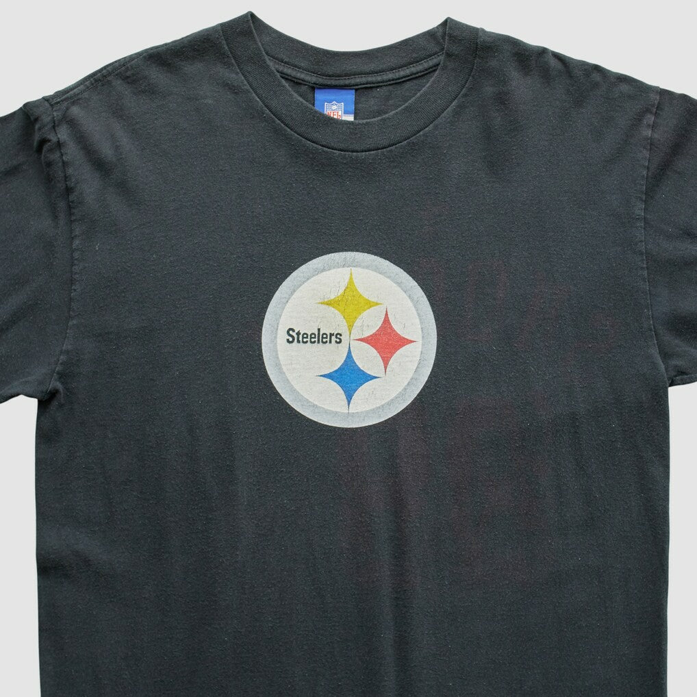 Pittsburgh Steelers Reebok 2000s T-Shirt - Black Vintage - Fanatics