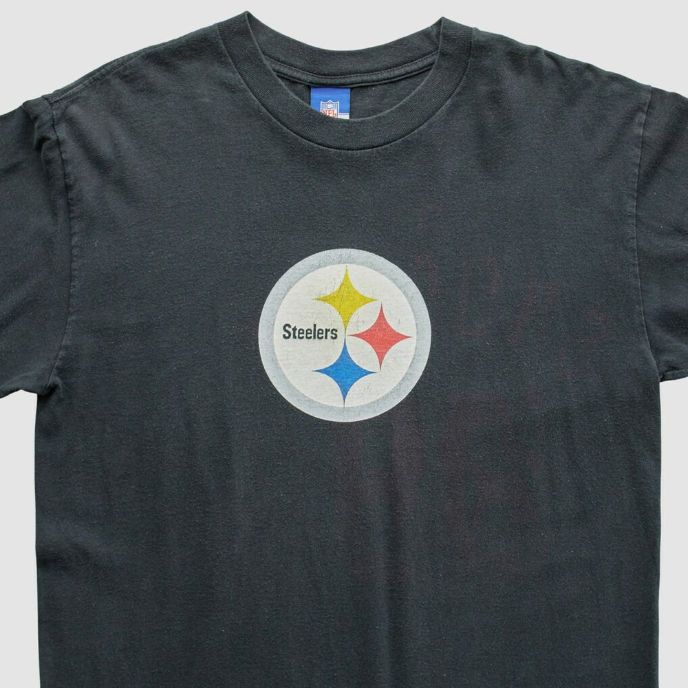 Pittsburgh Steelers Reebok 2000s T-Shirt - Black Vintage - Fanatics