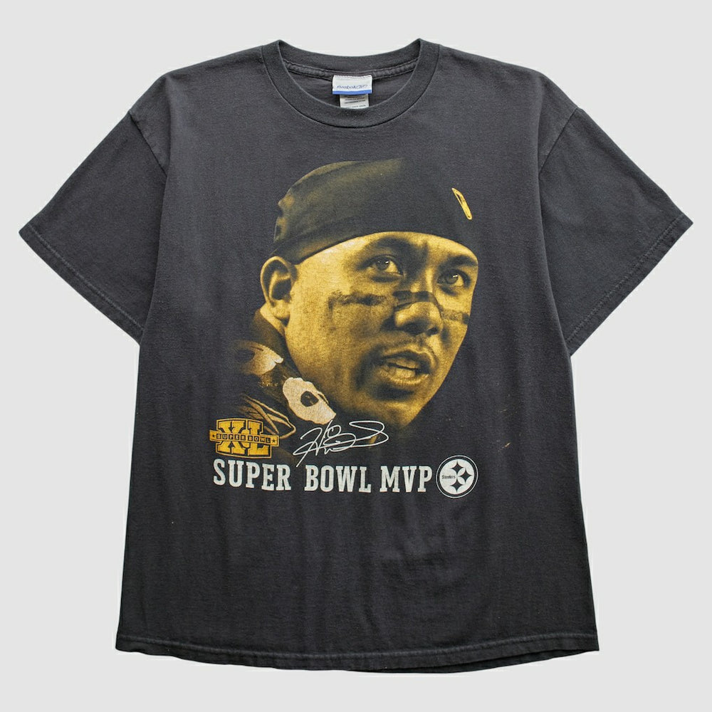 Pittsburgh Steelers Reebok 2006 T-Shirt - Black Vintage - Fanatics
