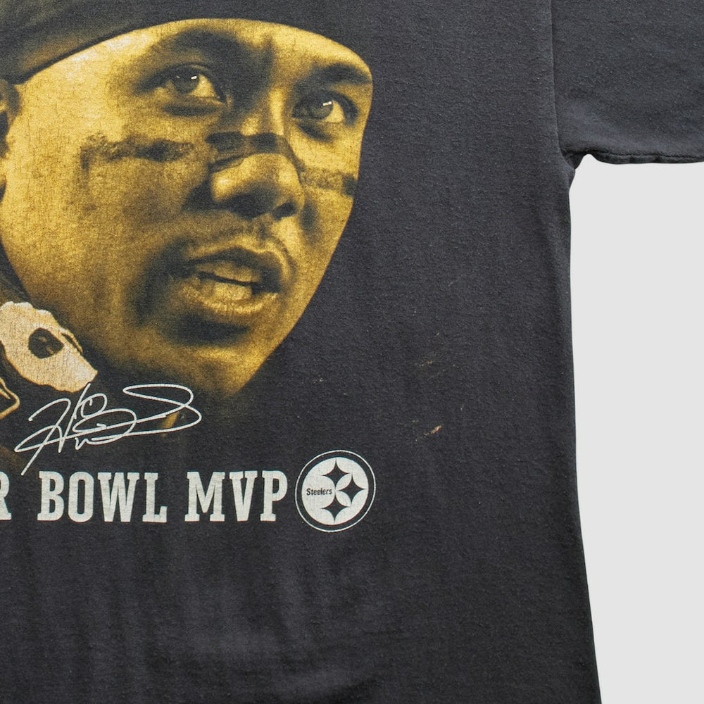 Pittsburgh Steelers Reebok 2006 T-Shirt - Black Vintage - Fanatics