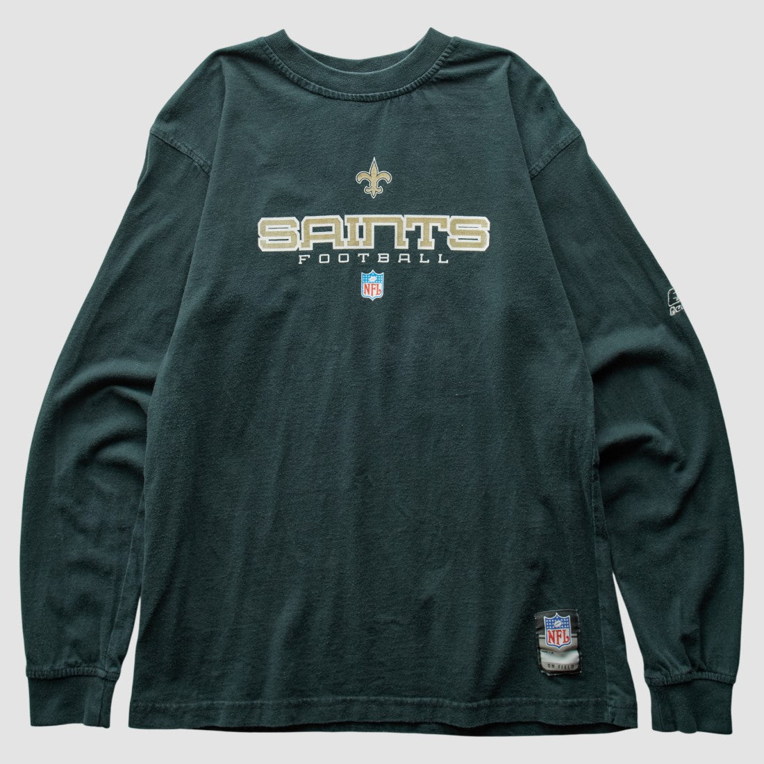 New Orleans Saints Reebok 2000s Sweatshirt - Black Vintage - Fanatics