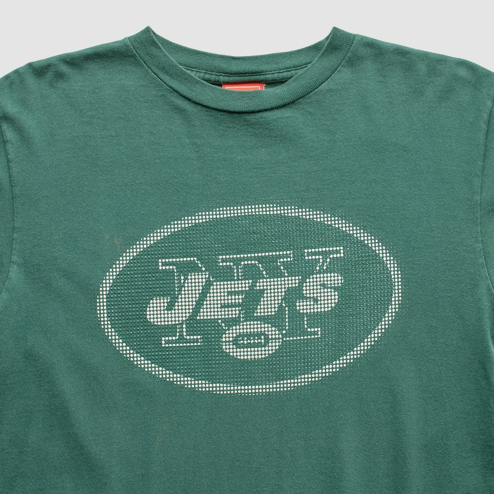 New York Jets NFL 2000s Long Sleeve T-Shirt - Green Vintage - Fanatics