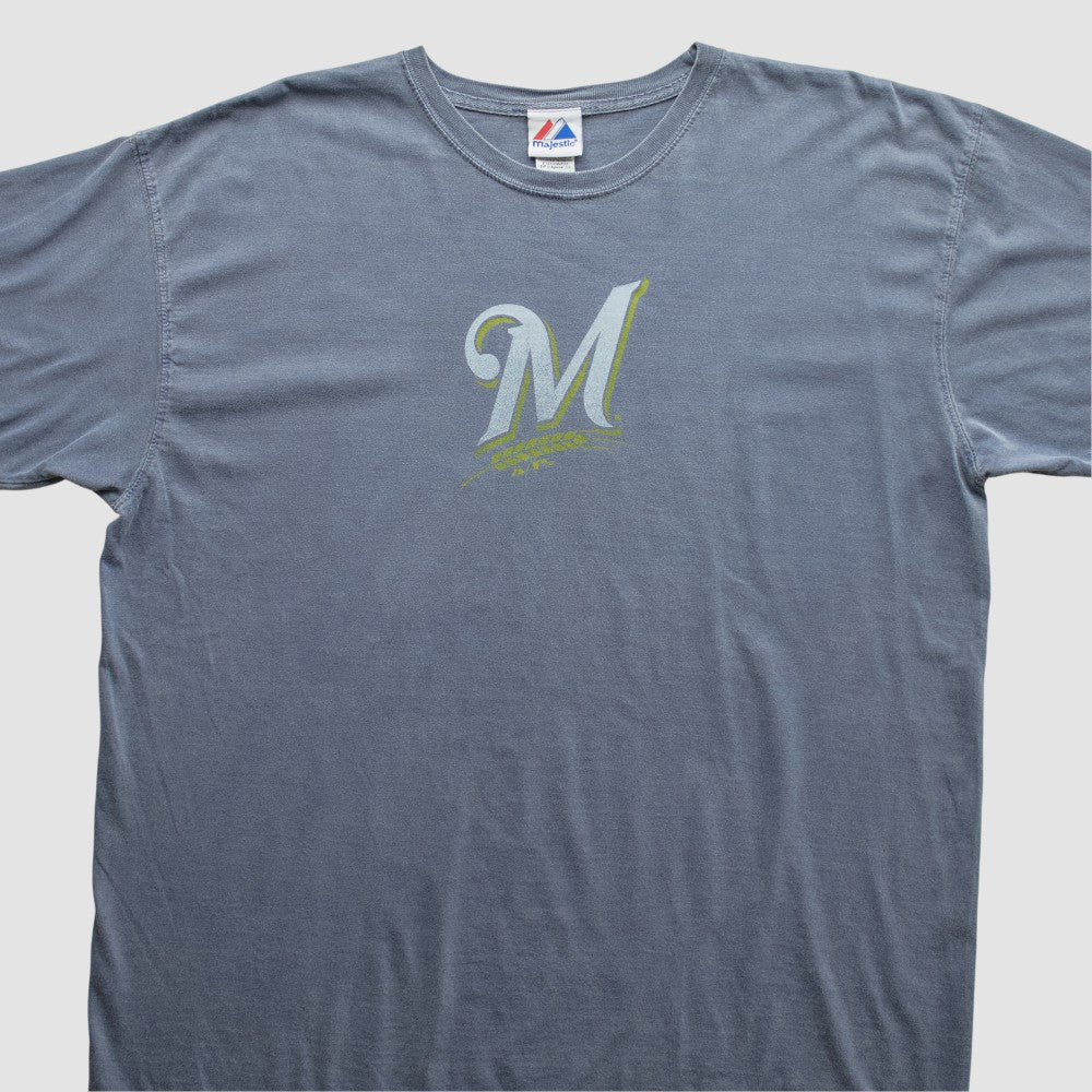 Milwaukee Brewers Majestic 2000s T-Shirt for sale