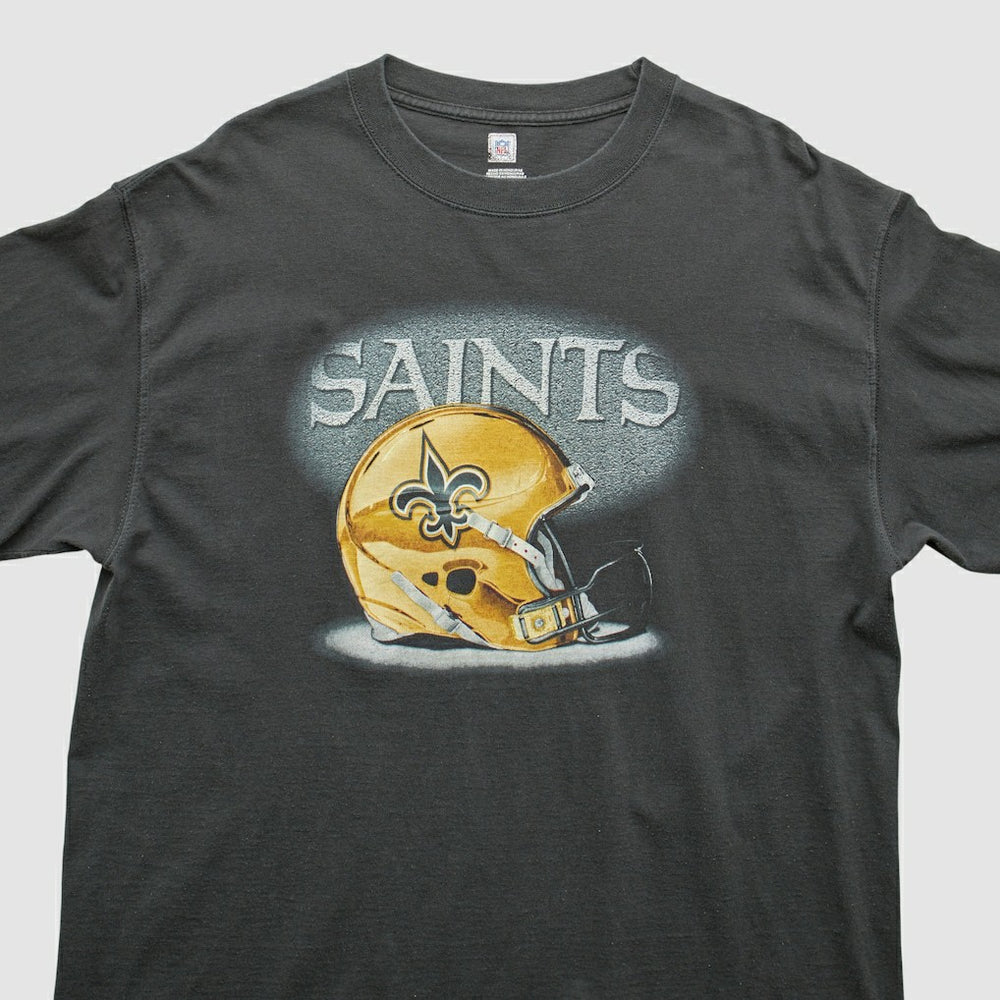 New Orleans Saints 2010s T-Shirt - Black Vintage - Fanatics