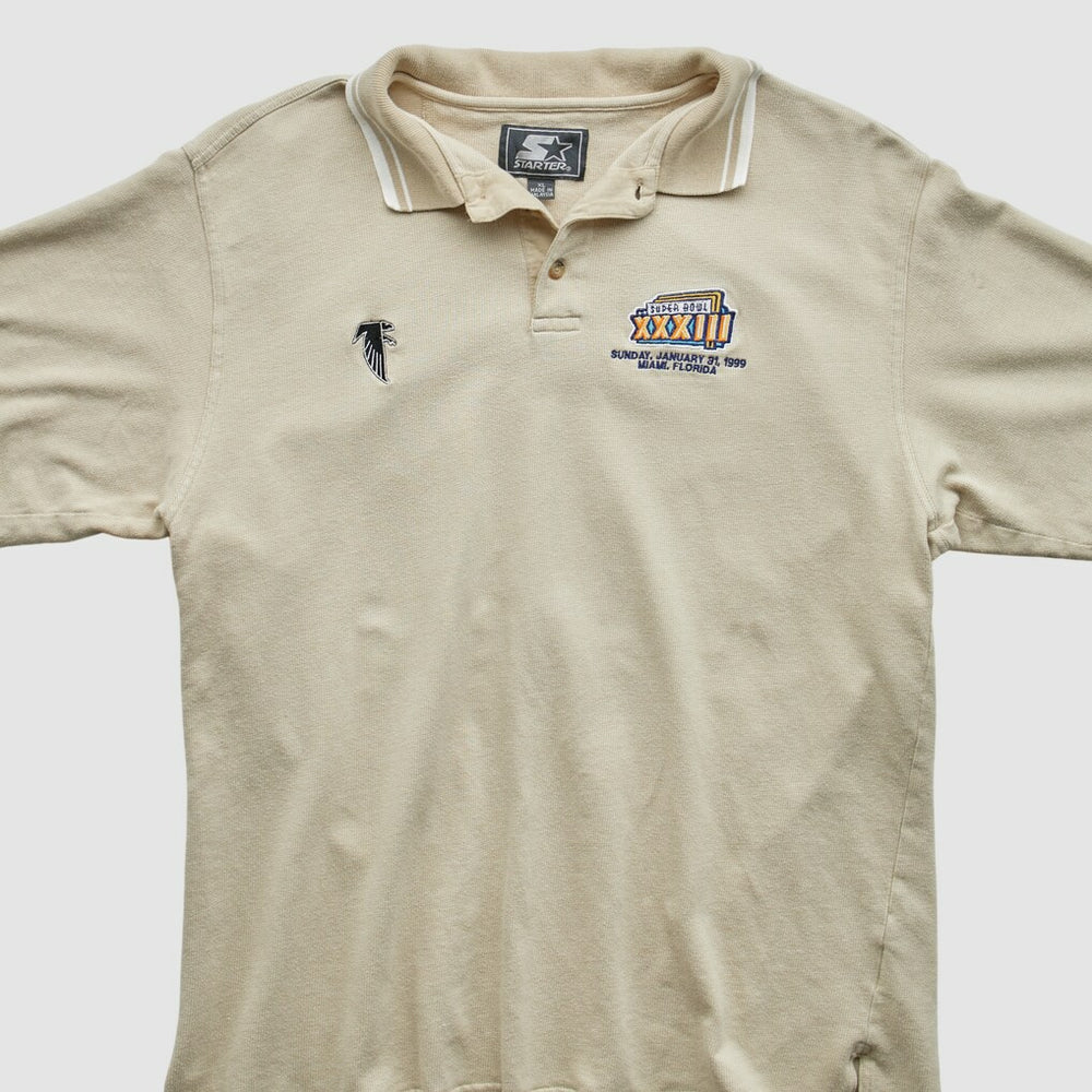 Atlanta Falcons Starter 1999 Polo - Beige Vintage - Fanatics