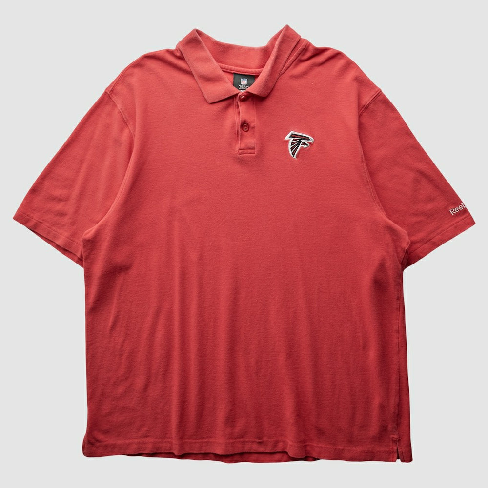 Atlanta Falcons Reebok 2010s Polo - Red Vintage - Fanatics