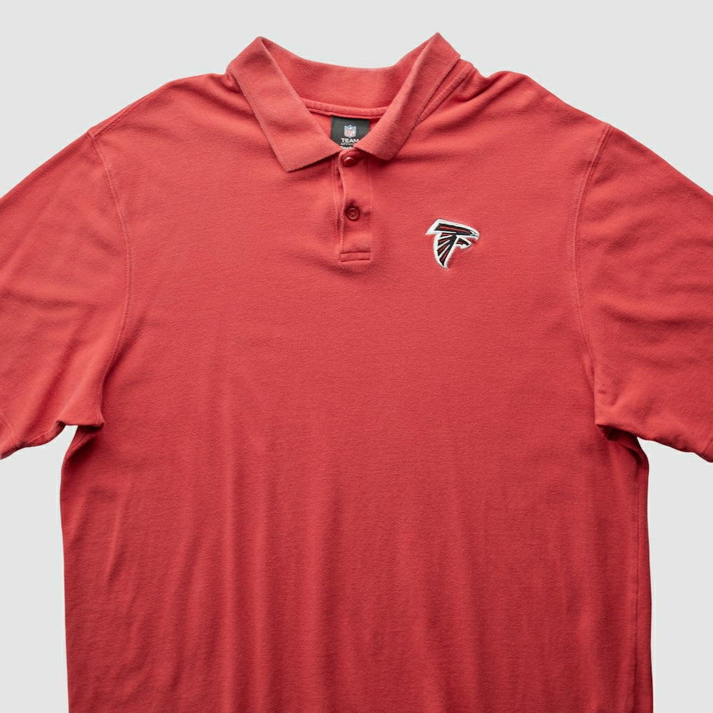 Atlanta Falcons Reebok 2010s Polo - Red Vintage - Fanatics