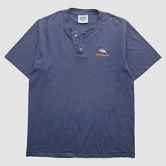 Denver Broncos Lee Apparel 90s T-Shirt - Navy Vintage - Fanatics