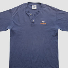 Denver Broncos Lee Apparel 90s T-Shirt - Navy Vintage - Fanatics