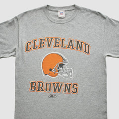 Cleveland Browns Reebok 2000s T-Shirt - Gray Vintage - Fanatics